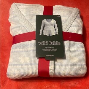 Wild Fable Light Blue Cardigan Set